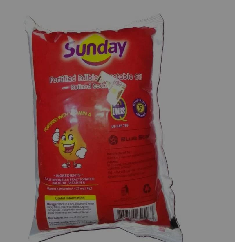 Sunday Cooking oil Sacket 1litre