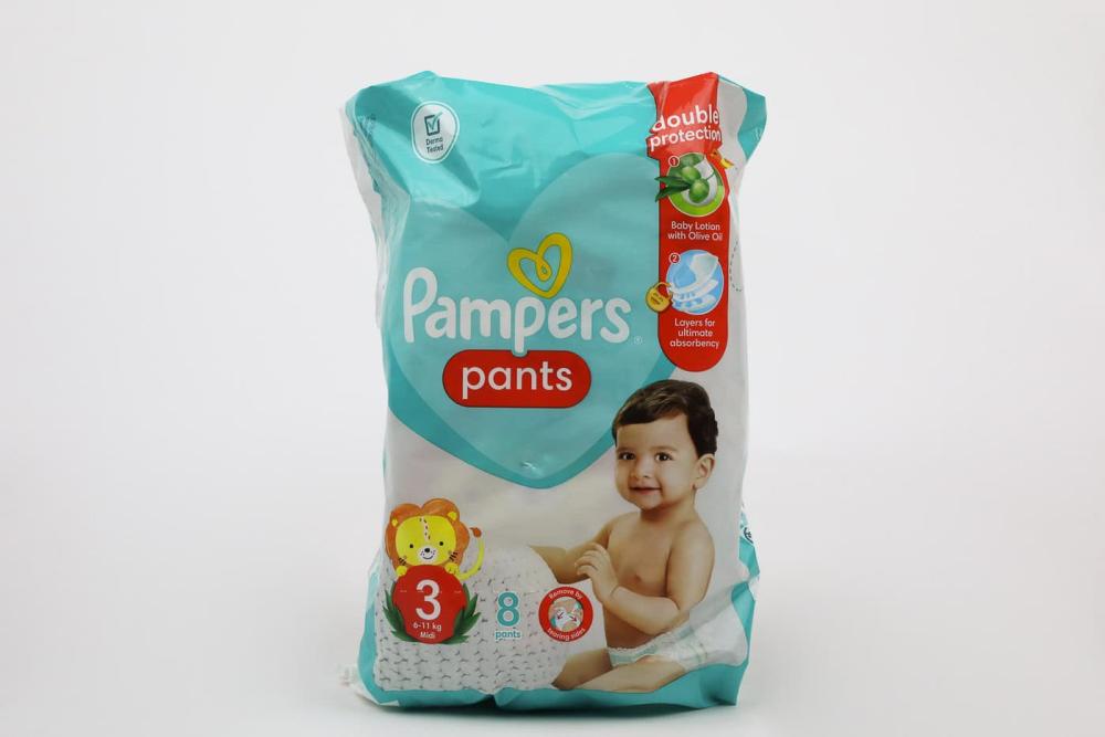 Pampers Pants size 3*8pcs