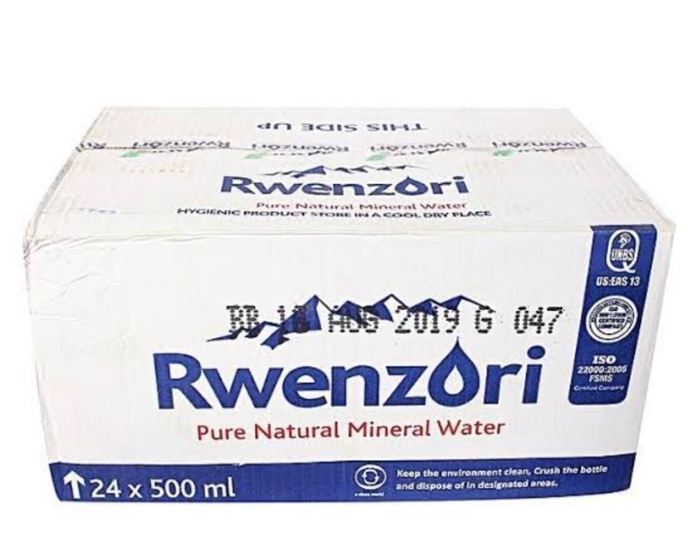 Rwenzori drinking water 1box*24pc